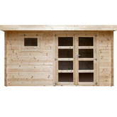Abri de jardin bois moderne 13 m² – Qualité premium à prix direct fabricant