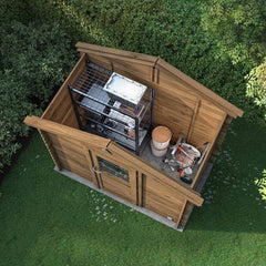 Chalet de jardin en bois traité 4,2 m² – Abri premium à prix direct fabricant