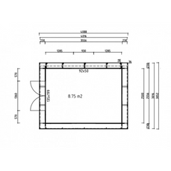 Abri de jardin bois ROVETO 4,7 m² – Compact et premium à petit prix